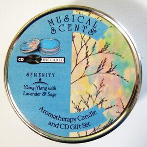 Vintage Serenity Scents Ylang-Ylang with Lavender & Sage Candle 3 wicks in tin